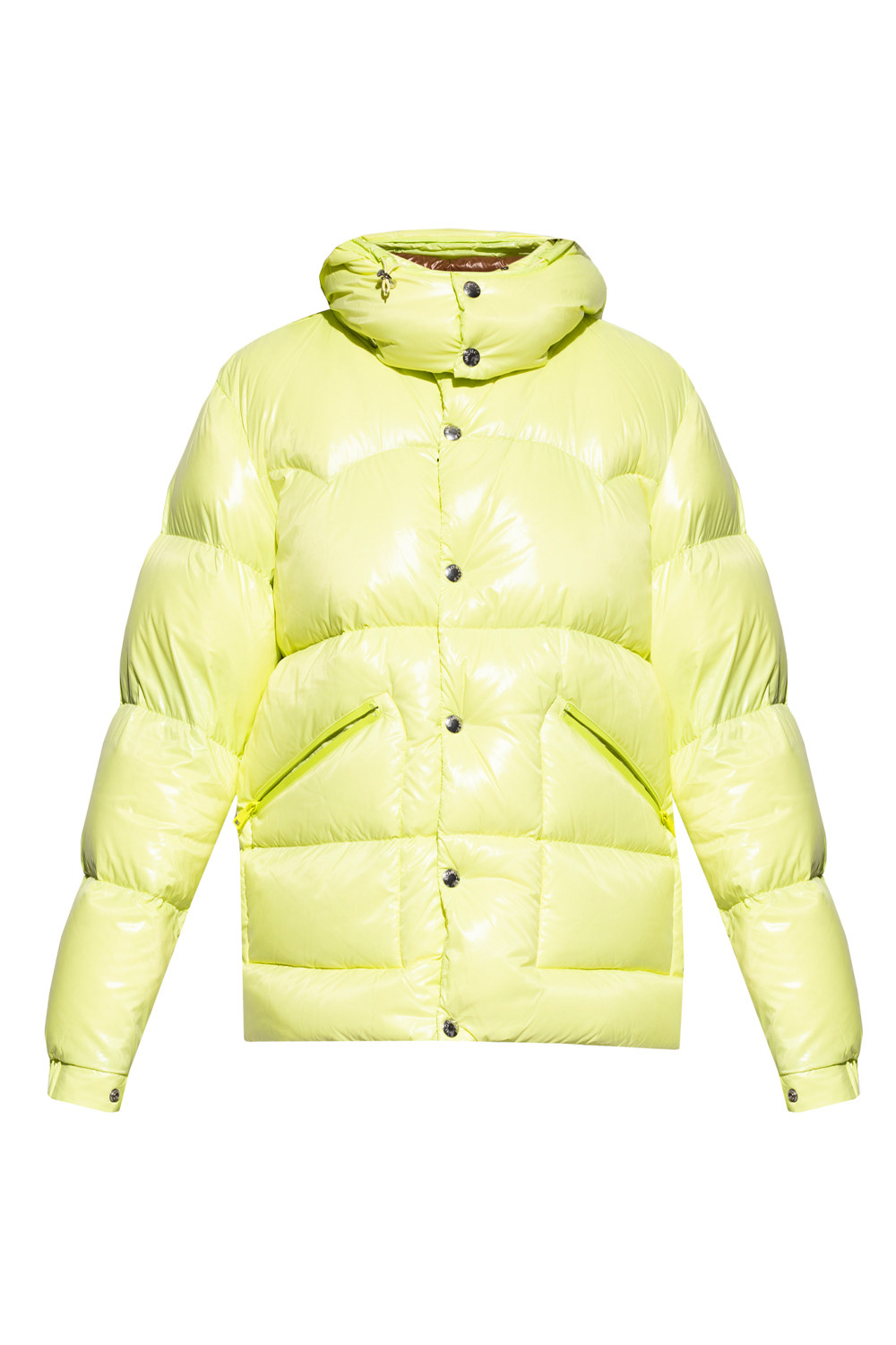 Moncler store neon jacket